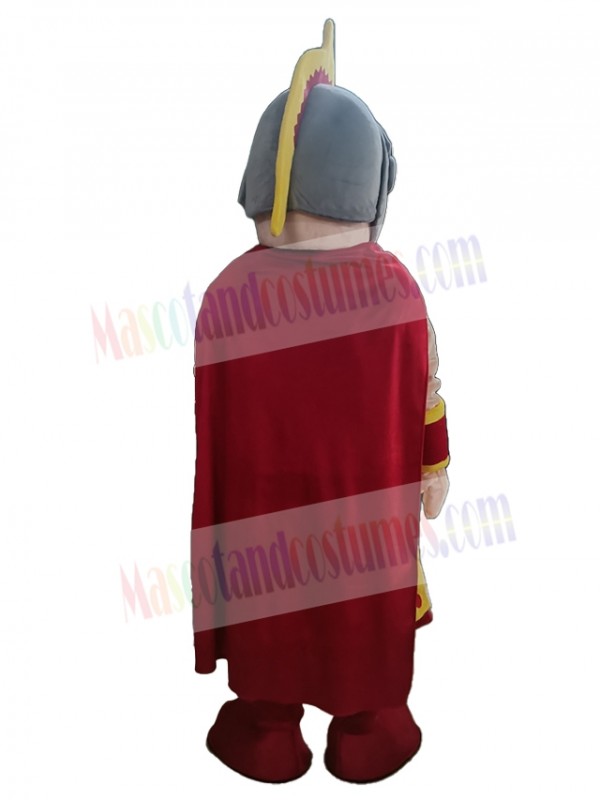Spartan mascot costume