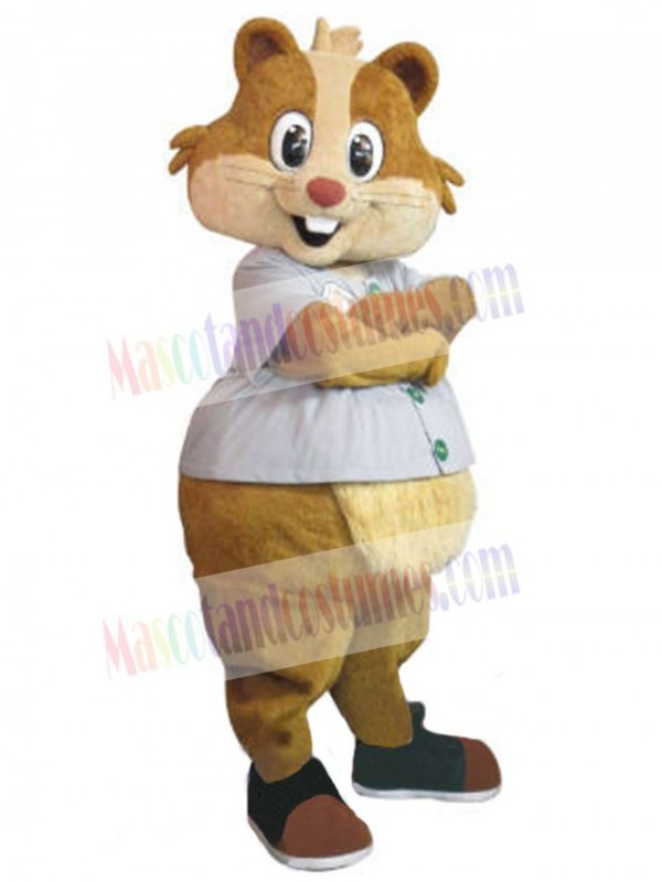 Hamster mascot costume