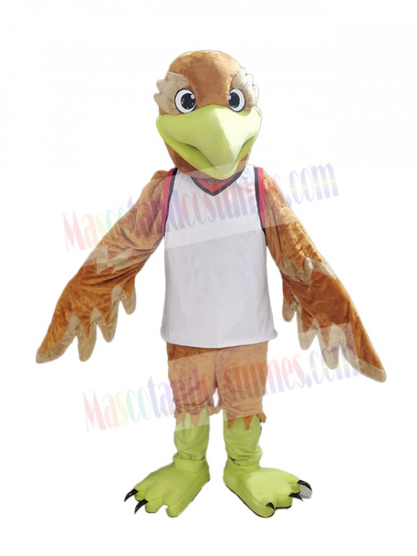 Hawk mascot costume