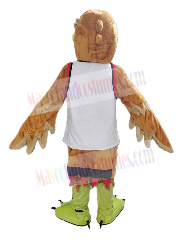 Hawk mascot costume