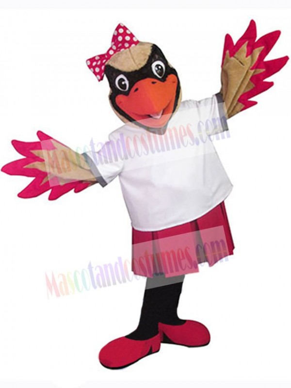 Cardinal Bird mascot costume