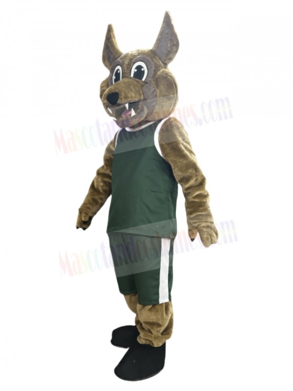 Coyote mascot costume