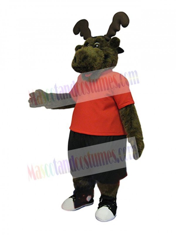 Moose mascot costume