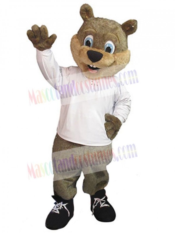 Squirrel mascot costume