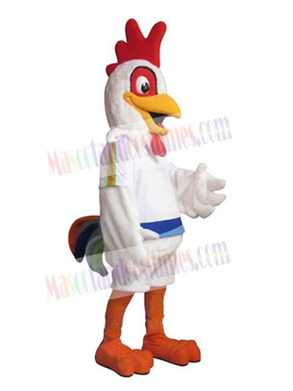 Rooster mascot costume