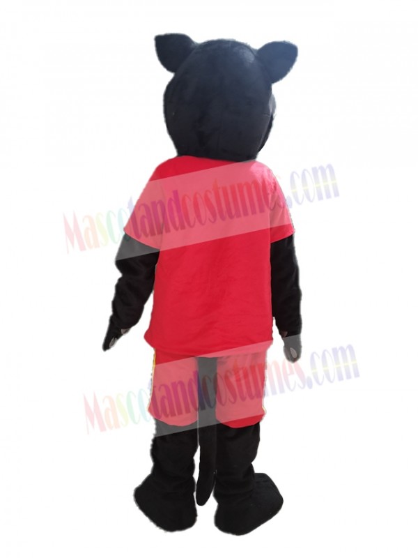 Panther mascot costume
