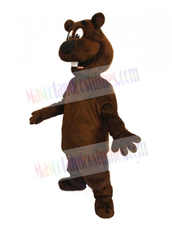 Beaver mascot costume