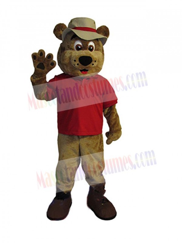 Bear mascot costume