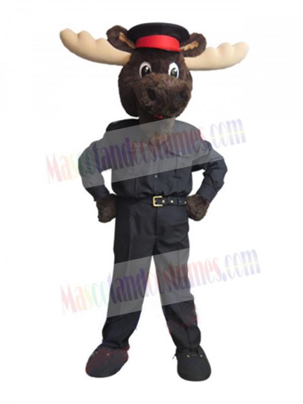 Moose mascot costume