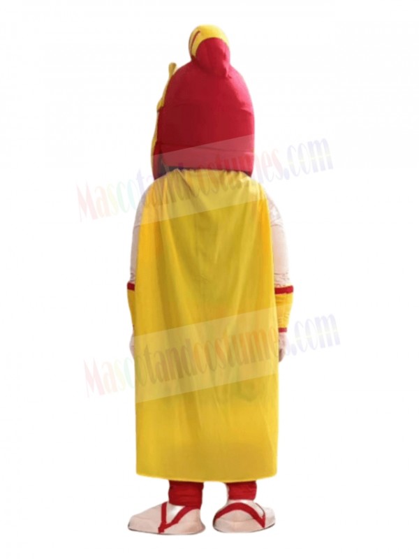Spartan mascot costume