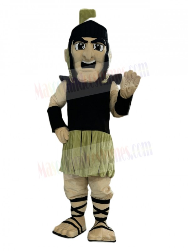 Spartan mascot costume