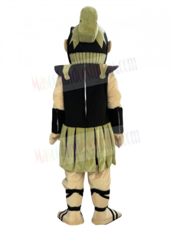 Spartan mascot costume