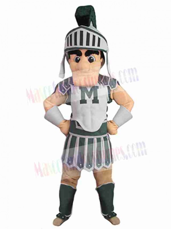 Spartan mascot costume