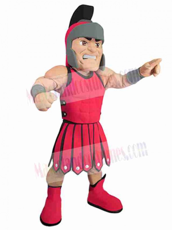 Spartan mascot costume