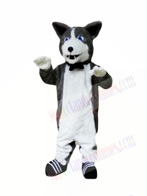 Cute Plush Husky Mascot Costumes Animal	