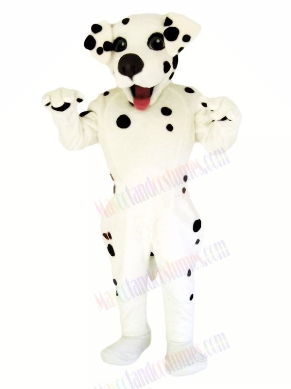 Happy Dalmation Dog Mascot Costumes Cartoon