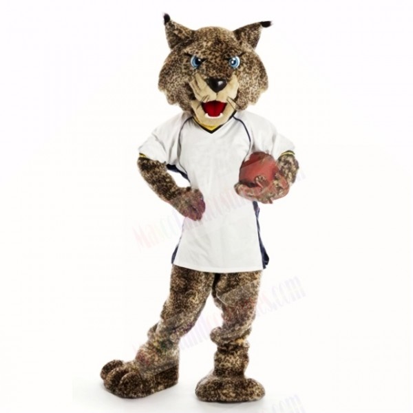Sport Bobcats with White Shirt Mascot Costumes college